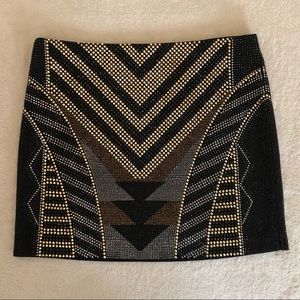 Vici Exclusive - Fate Elite Studded Mini Skirt